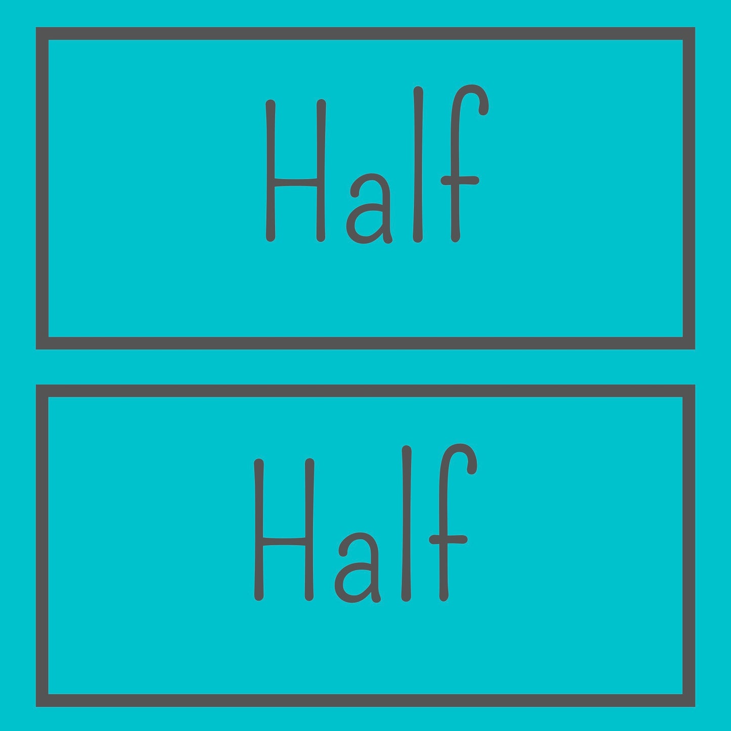 Half & Half Yard